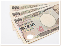 任意整理1社につき3万円(税別)で対応します。